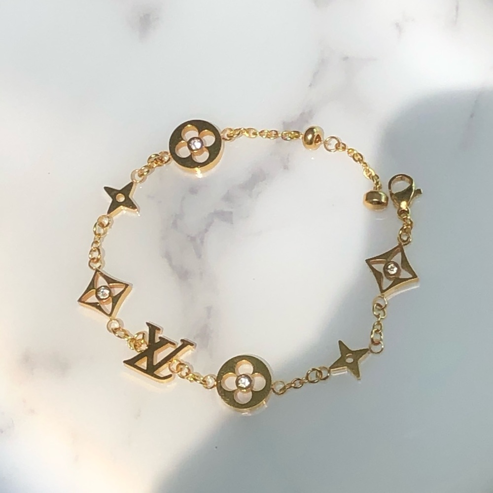 COPY - COPY - Monogram bracelet Idylle Blossom Style